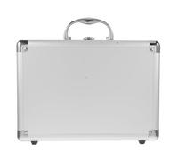 Lockable Briefcase Aluminium Alloy Small Briefcase for Frequent Transport