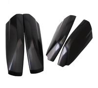 Lockable Car Rack Black ABS Roof Rack Bar Rail End Protection Cover Shell 4PCS For Toyota For Highlander For XU40 2008-2012 2013 Car Rails Rack