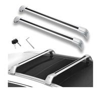 Lockable Car Roof Bars For Jetour X70 FL PLUS 2024 2025 Crossbars Cross Bars Roof Rail Rack Lockable Aluminum Alloy 2PCS(Silver)