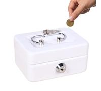 Lockable Cash Box, Cash Box for Small Business, Change