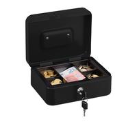 Lockable cash box Cash box with key Hand cash box Money storage