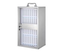 Lockable Cell Phone Storage Cabinet for Office & Classroom 12 24 36 48 Compartments Keyed Lock Box (48x20x28cm 18x7.8x11in) Secure nizer for Devices