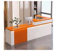 Lockable Der L Sd Recept Counter Sturdy Design for Convenience Stores Retail Chut Stat Modern Customer Service Desk Space Saving Solut