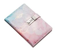 lockable diary - Journaling Notebooks | Marble Texture Design Journal With Lock | Stylish diary notebook | Lock Diary | Kids' Diaries Journals & Notebooks | Travel Notebook For Children Boys Girls