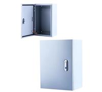 Lockable Electrical Junction Box, Waterproof & Dustproof IP Rated Enclosure with Mounting Plate, Outdoor Project Wiring Box