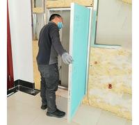 Lockable Exterior Service Access Panel, Hidden Crawl Space Access Hatch Cover for Drywall, Decorative Paintable Wall Hole Cover Plate