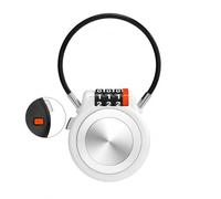 Lockable fit AirTag Holder with Combination Code Lock,Anti-Lost Protective Metal Case Compatible with AirTag, Anti-Theft Security Lock for Carry On Luggage, Bike & Kid‘s Backpack