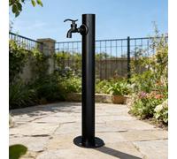 Lockable Freestanding Garden Water Tap, Frost Proof Water Column Spigot for Golf Course, Car Washing, Vertical Outdoor Water Hydrant