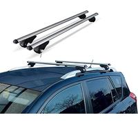 Lockable Heavy Duty Streamline Aluminium Car Roof Rail Cross Bars Rack For Ford Grand C-Max (2010-2016)
