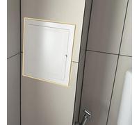 Lockable Inspection Access Panel - Aluminum Frame for Secure and Durable Wall or Ceiling Access in Commercial Buildings