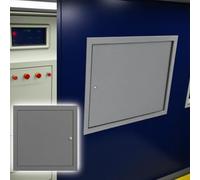 Lockable Inspection Door with Key - Weatherproof Access Panel(300x300mm)