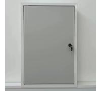 Lockable Metal Access Panel Door Concealed Wall Inspect Hatch for Water Meter W Available in 16x16 16x24 20x20 24x24 Light Gray 18x26in (450x650mm)