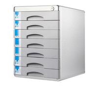 Lockable Metal Drawer Box, File Storage Cabinet, Aluminum Alloy Office nizer, File Side Box for Efficient Office Use