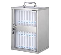 Lockable Mobile Phone Safe Deposit Box - Secure Storage Cabinets for Staff Phones, Enhance Self-Control, Ideal for Offices & Factories (24-Bit)
