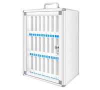 Lockable Mobile Phone Storage Box - Classroom Cell Phone Holder for Students, Workplace Organizer for Staff & Meeting Case - Secure and Practical Solution