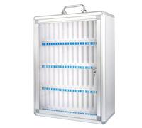 Lockable Mobile Phone Storage Box - Student Classroom Cell Phone Holder, Staff Workplace & Restaurant Meeting Organizer Case
