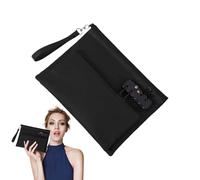 Lockable Money Bag - Organizer For Certificate With Browse,Waterproof Double Layered Cash Bag For Camping Bank Hostel Hospital