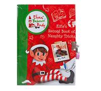 Lockable Notebook Christmas Elf Behavin' Badly Fun Novelty Stocking Filler