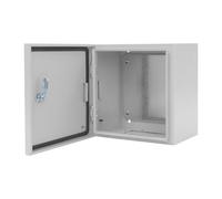Lockable Outdoor Electrical Box, Weatherproof Connection Box, 30x30x20cm