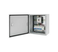 Lockable Outdoor Electrical Box, Weatherproof Connection Box, 40x40x20cm