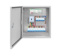 Lockable Outdoor Electrical Box, Weatherproof Connection Box, 45x50x25cm