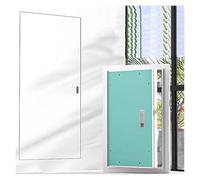 Lockable Panel for WallsHigh Performance Fireproof Ilated Exterior Door for Basement Balcony HallwayPaintable Ventilat Opening (14W x 18H)
