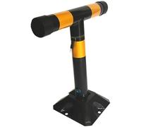 Lockable Parking Barrier - Heavy Duty Auto Parking Lock for Securing Private Spaces, Drilling Down Installation for Fixed Occupying, Prevents Unauthorized Parking
