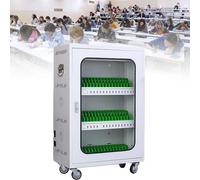 Lockable Phone Charging Station - 50 Slots Mobile Cell Phone Storage Locker & Charger Secure Charging Cabinet for School Office Events & Public Spaces