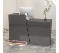 Lockable Reception Desk 100x60x101 cm | Stylish Space Solution for Offices & Retail Stores | Elegant Design for Efficient Reception Areas