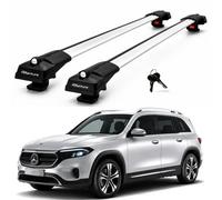 Lockable Roof Bars for Mercedes Eqb X243 2022-2025 Roof Rack 2 Pcs Grey