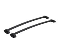 Lockable Roof Cross Bars For CRV II 2001-2007 132 LBS 60KG Mounted On Car Rooftop Lockable Aluminum Roof Rack Crossbars 2pcs Black Side Rails Cross Bars