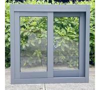Lockable Sliding Window with Screen and Tempered Glass, Durable Aluminum Frame for Enhanced Security, Ideal for Sheds, Basements, Mobile Homes, Chicken Coops, Bathrooms, and Garages