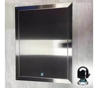 Lockable Stainless Steel Access Door Outdoor Weatherproof, Heavy Duty Access Panel Attic Door, Plumbing Electric Panel Cover/Wall Hole Cover(38x38in(96x96cm))