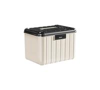 Lockable Storage Box - 25x19.8Portable Locked Storage Container, 4 Digit Secure Organizer Box | Medication Lockable Container | Combination Lock For Tool Documents Keys Money Outdoor Deck