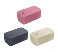 Lockable Storage Box for Secure Phone Storage and Healthy Lifestyle, Perfect for Managing Screen Time (Meters white)