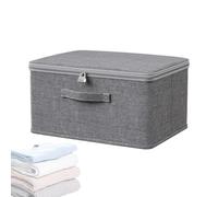 Lockable Storage Box - Lock Box Toy Storage | Toy Storages Organizer Lock Boxes | cardboard with lid | Lockout Utility Container for organizing jeans, pants, sweaters, and t-shirts