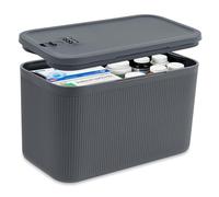 Lockable Storage Box, Small Lock Box with Combination Code for Phone/Medicine Safe/Food Home/Refrigerator/Office/Personal Items/Travel/Gift