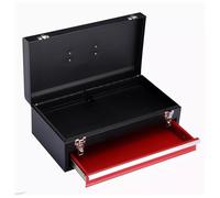 Lockable Tool box With 1 Drawer Portable Metal Tool Organizer Case Waterproof | Lockable Metal Tool Box | Portable Toolbox | 1 Drawer Tool Chest