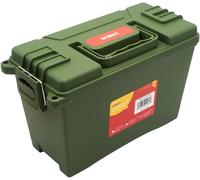 Lockable Toolbox, Waterproof Storage Case and Ammo Box Stackable 4.7L Capacity