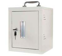 Lockable Transparent Phone 12 24 36 48 60 Slots Steel Storage Solution for Restaurants Mobile Device Management & Secure Display Rack