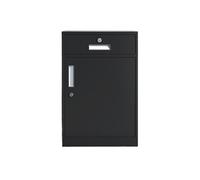 Lockable Veal Un Desk File Cabinet le Office Sto for Home & Office Efficient Data ment Solut (Black)