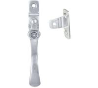 Lockable Victorian Casement Window Fastener 57 X 13mm Polished Chrome