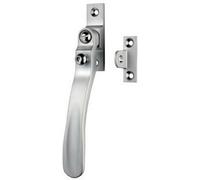 Loops Lockable Victorian Casement Window Fastener 57mm x 13mm Satin Chrome Loops Multicolor