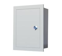 Lockable Wall Junction Box, Recessed Electrical Box, Durable Cold-Rolled Steel, Safe and Practical Design, Easy Installation, Long-Lasting Use