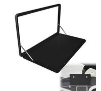 Lockable Wall Mounted Tables for Small Spaces, RV External Folding Table, Outdoor RV External Hanging Dining Table Picnic Table Computer Workstation (Color : Svart, Size : 60x41cm/24x16in) LWX