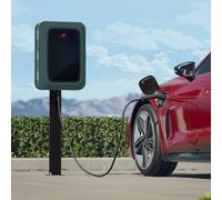 Lockable Waterproof EV Charger Enclosure with Pedestal for Outdoor Floor Mounted Charging Station