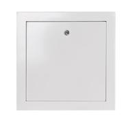 Lockable White Inspection Door - Durable Aluminum Access Panel for Easy Access to Walls & Ceilings(50x40cm)