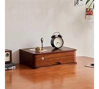 Lockable Wooden Desk Sto Box with A4 File Ders Multifunctal Office Supplies for Home & Office Slish Desktop Space Saving Solut
