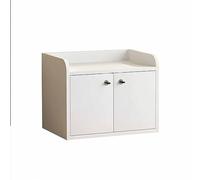 Lockable Wooden Desktop Storage BoxFlat File Drawer Cabinet Thickened Artificial Board Perfect for Office & School Supplies Secure Storage Solution