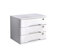 Lockable Wooden Office Armoire - A4 File Cabinet with Multi-Drawer Storage for Office Supplies Secure Organization for Flat Files Receipts and Important Documents